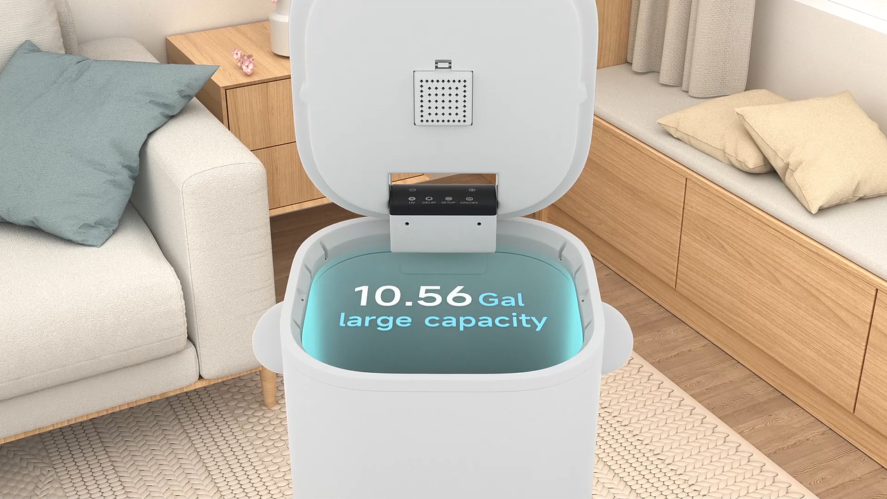 木纹毛巾桶-产品动画视频