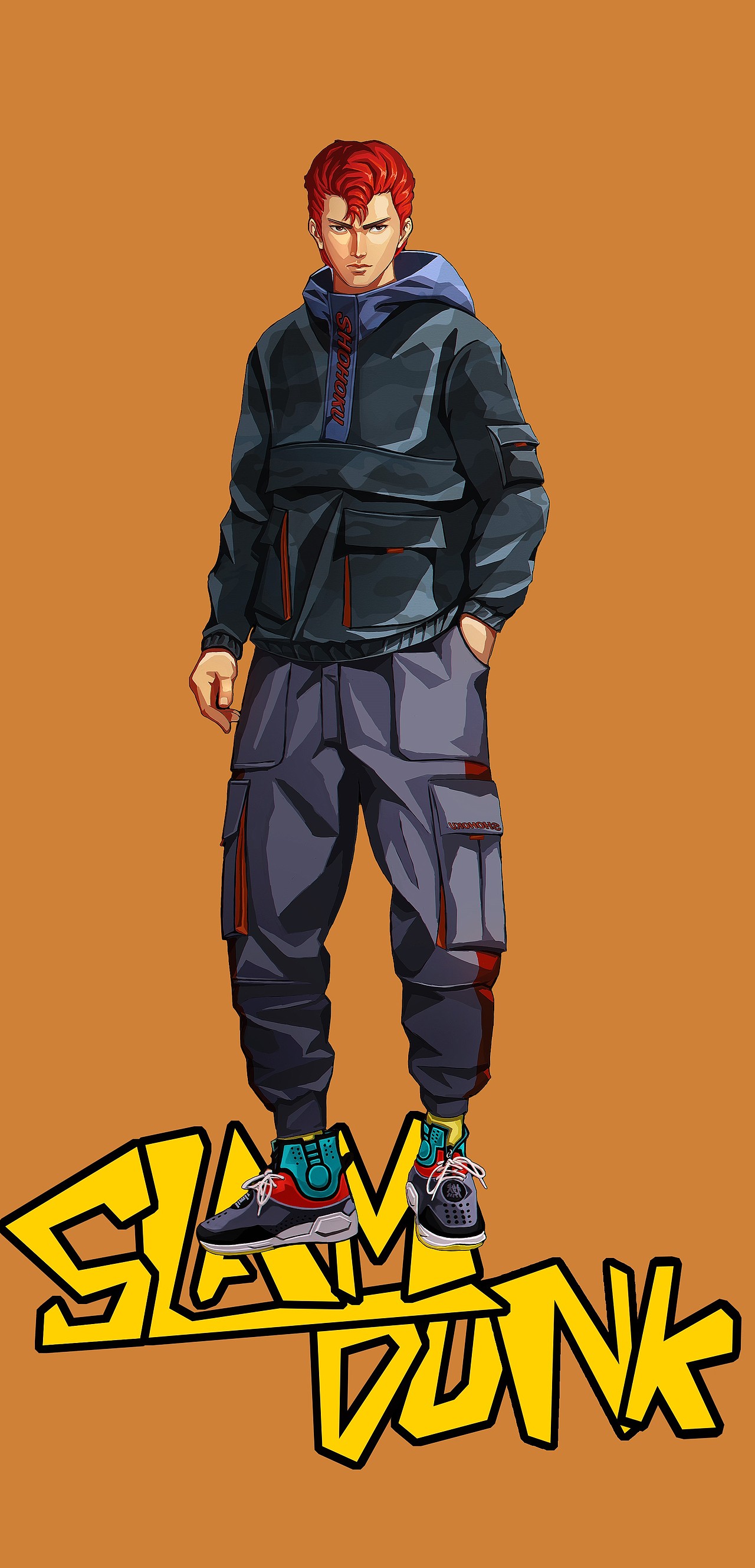 灌篮高手同人插画（图ZMzE5ODgxMjY0） - 游戏原画 - 站酷设计师张刀走原创素材 - 站酷ZCOOL
