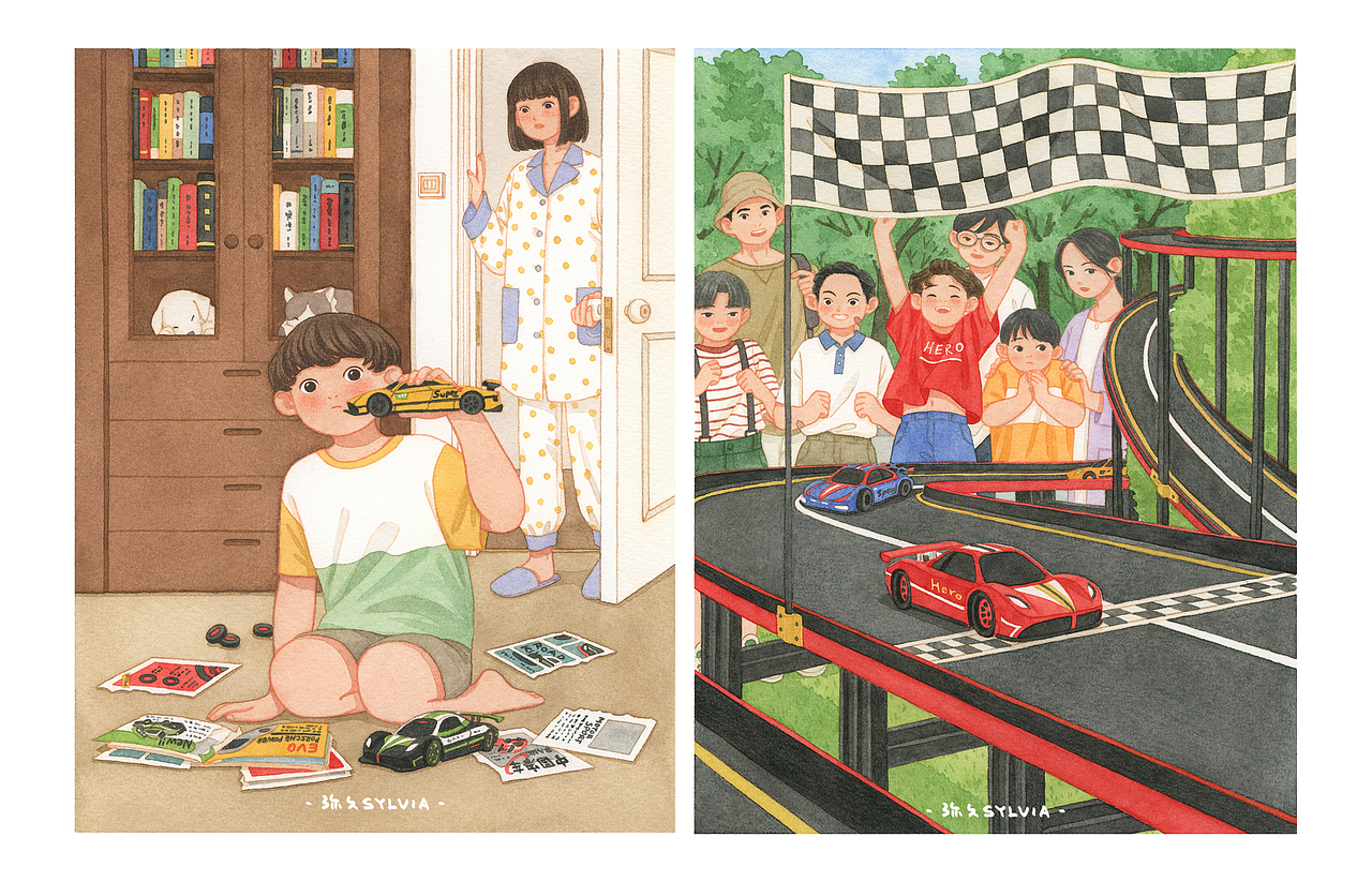 《生命奇迹》四册童书封面及内页插画合集