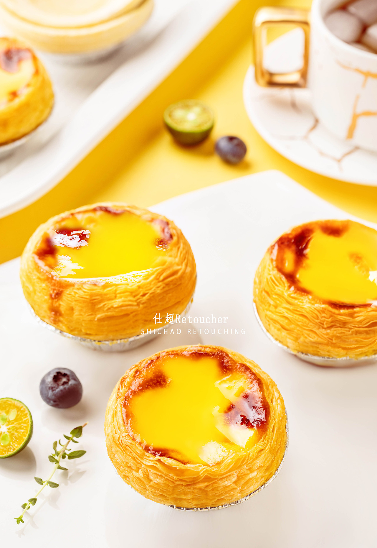 美食修图—蛋挞（图ZMzE2MTIzNjE2） - 修图/后期 - 站酷设计师仕超商业修图原创素材 - 站酷ZCOOL