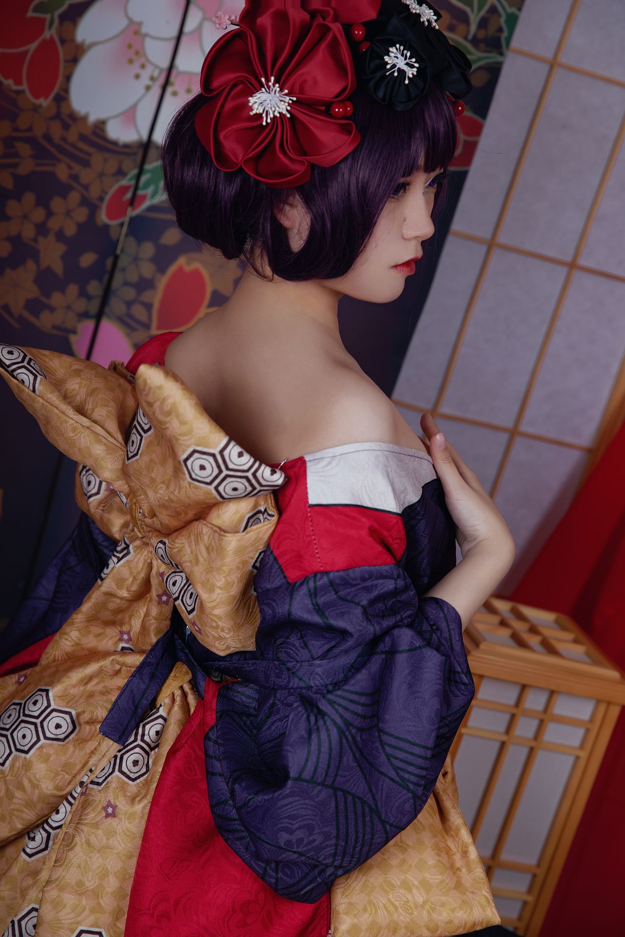 以之一笔上祭恩被北斗八荒fgo葛饰北斋cos