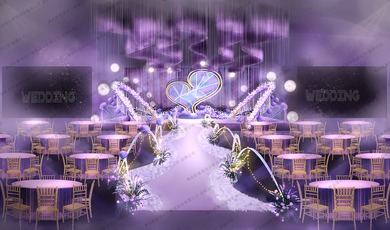 电脑手绘sai——《紫气东来》