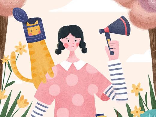 環(huán)保插畫（個人主頁-ZNDg2MjU0NDg=） - 商業(yè)插畫 - 站酷設(shè)計師Haloa_Yan原創(chuàng)素材 - 站酷ZCOOL