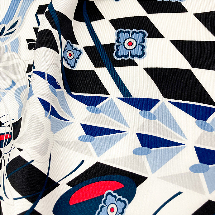 「鳳仙劇場」方巾（圖ZMjk0OTIxNzQw） - 配飾 - 站酷設計師Amadeus_Y_原創(chuàng)素材 - 站酷ZCOOL