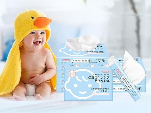 亲肤乳霜纸巾详情页设计