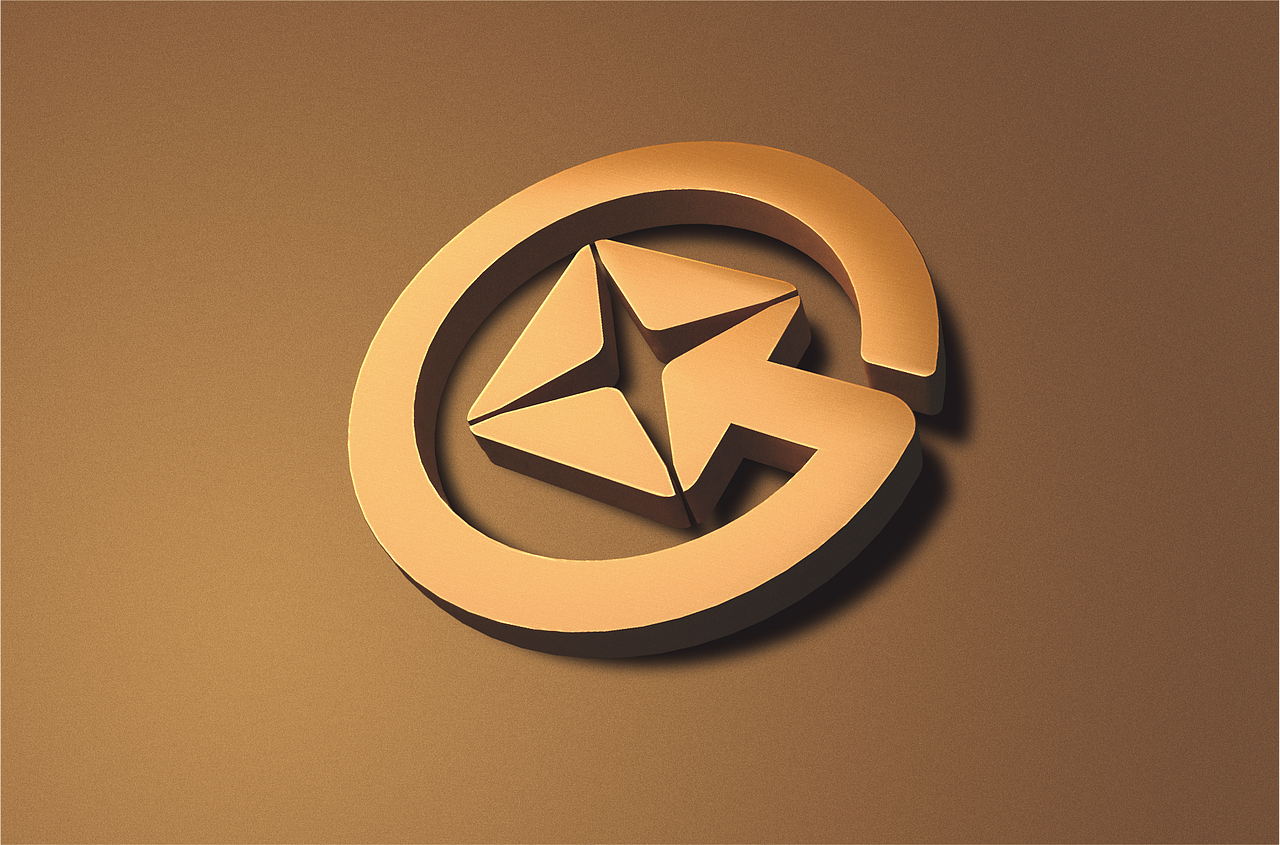 金融行业鑫星担保logo设计