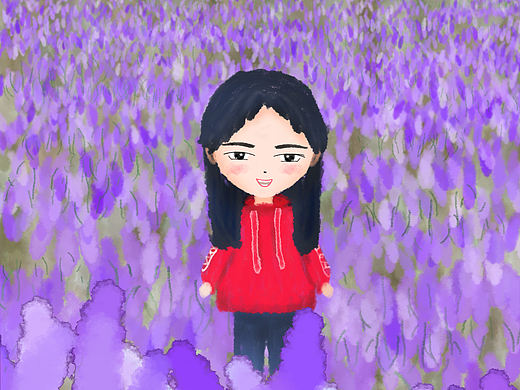 在薰衣草的世界