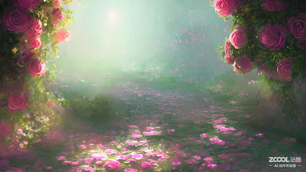 #AI创作实验室#玫瑰宫殿（图ZMzIwMjEwNzUy） - AI作品 - 站酷设计师Z212078077原创素材 - 站酷ZCOOL
