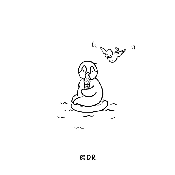 北极熊和企鹅（图ZMTk4Nzk4NDcy） - 新锐潮流插画 - 站酷设计师海盗鸟鸟原创素材 - 站酷ZCOOL