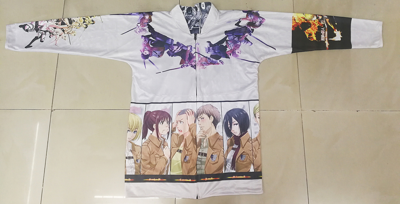 彩色面前幅效果