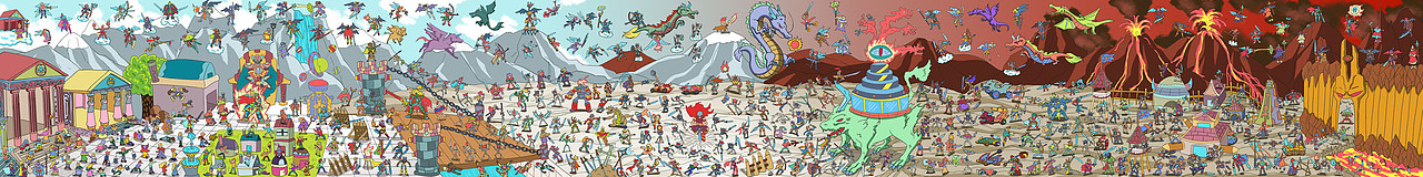 乱七八糟的找茬游戏北京地图设计