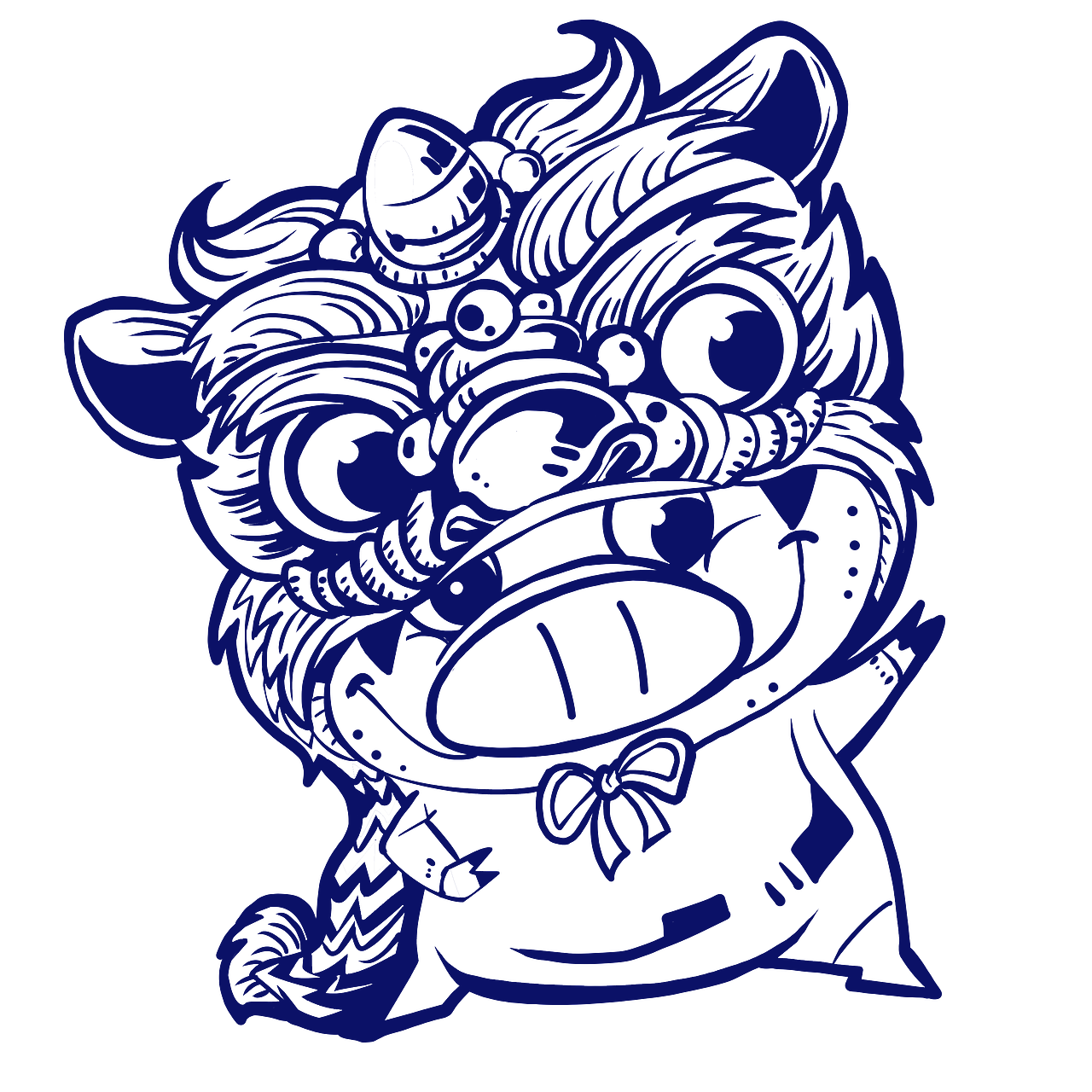 2019年新年海报（图ZMTk1NDEwNTI0） - 商业插画 - 站酷设计师塑料男爵原创素材 - 站酷ZCOOL