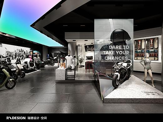 瑞德设计·空间 | 电动两轮概念畅想零售店