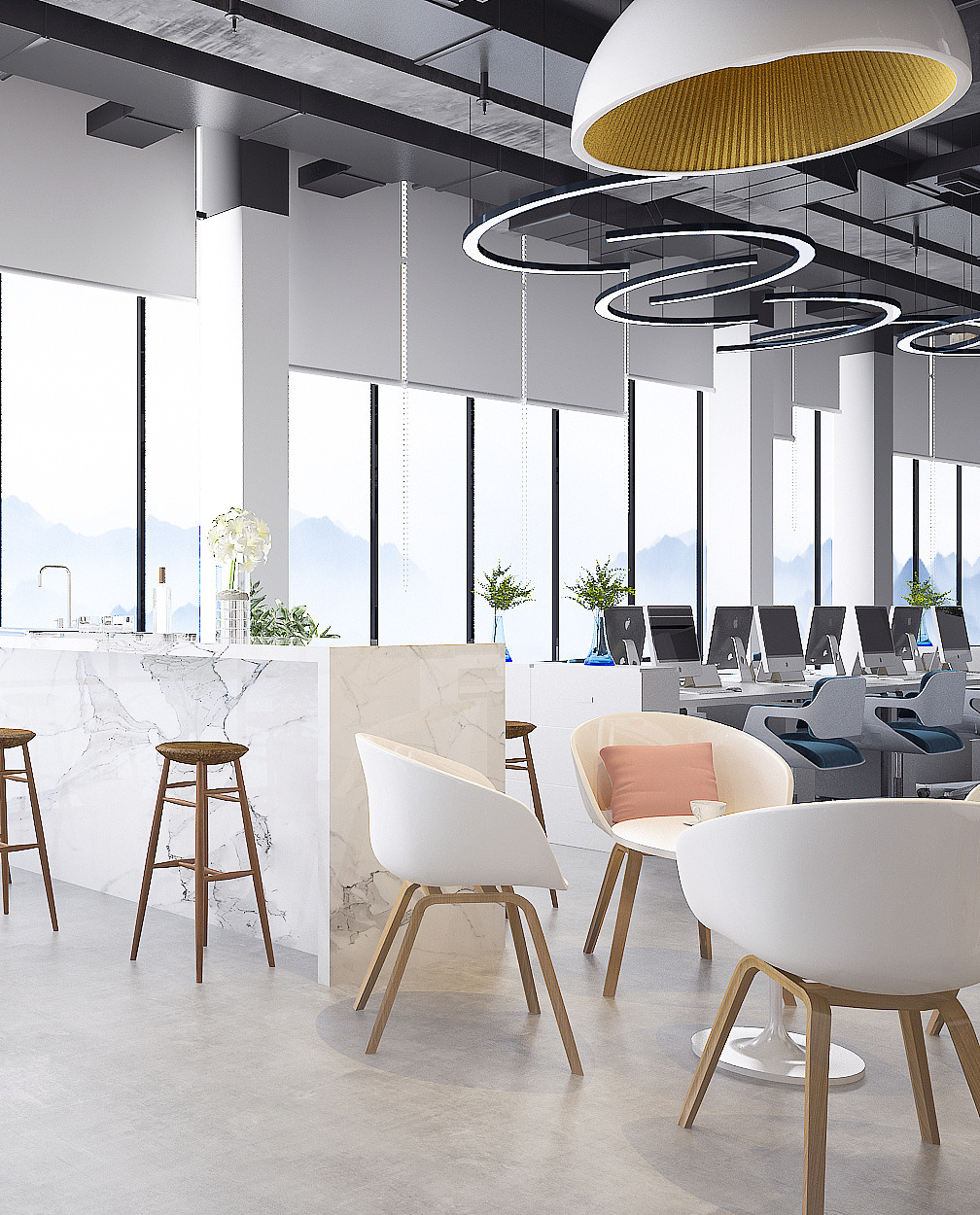 办公设计，给你舒适的工作环境！（图ZMjM4OTgyNDky） - 家装设计 - 站酷设计师XU徐曼曼原创素材 - 站酷ZCOOL