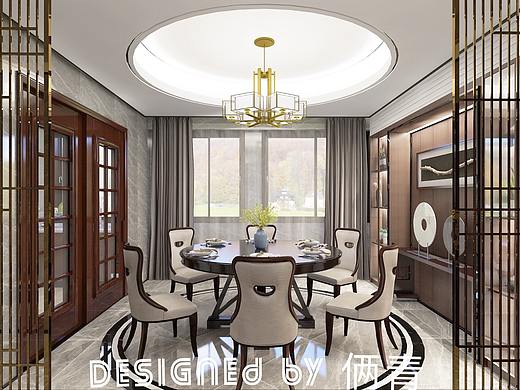 新中式（个人主页-ZMjkwODc2NTY=） - 家装设计 - 站酷设计师俩青原创素材 - 站酷ZCOOL