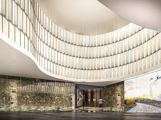 南京明城墙的一个大厅 