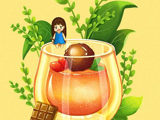 | 系列图 | 在美食中游荡的我