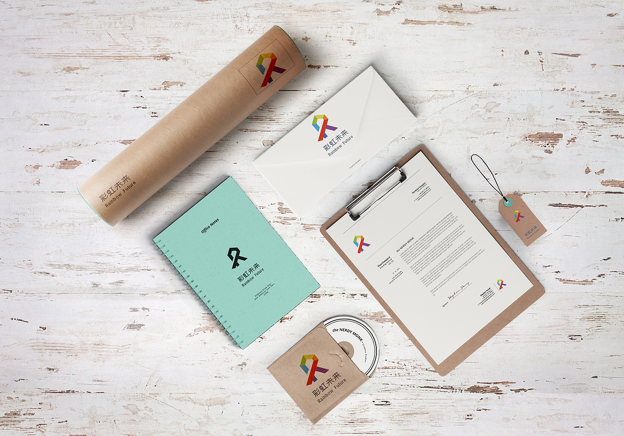 彩虹未来VI设计（图ZMTM5Njg0MDc2） - 品牌 - 站酷设计师Z35362890原创素材 - 站酷ZCOOL