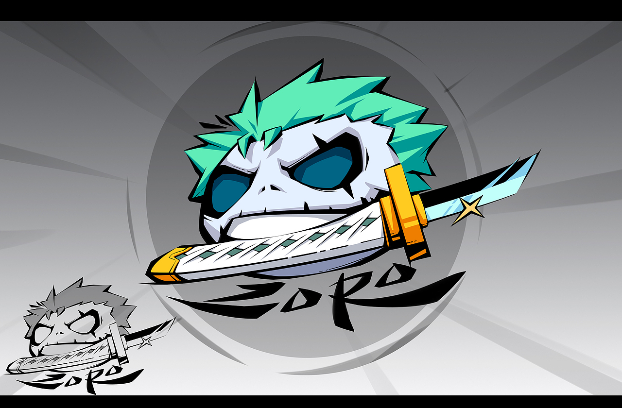 海贼王练习图（图ZMTU2MDM5MzMy） - 游戏原画 - 站酷设计师MA绍平原创素材 - 站酷ZCOOL