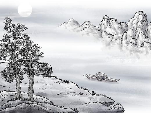 山水画   唐诗