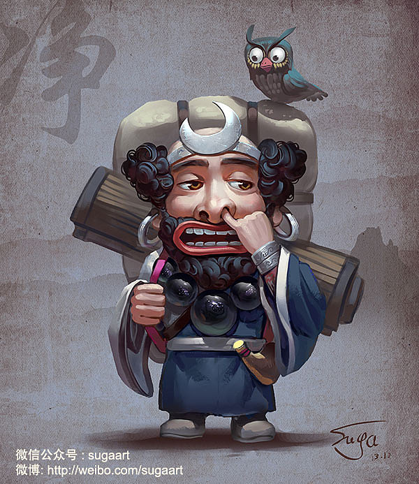 《西游晓记》（图ZNDA3Njk3OTI=） - 概念设定 - 站酷设计师SUGA良仁原创素材 - 站酷ZCOOL