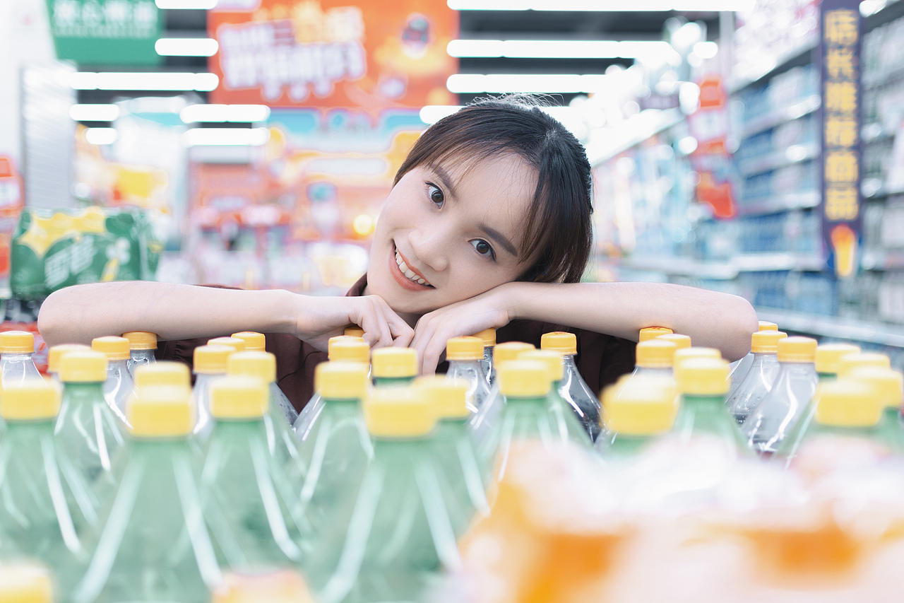 拍小仙女系列——超市（图ZMTgwNDAxMjk2） - 人像摄影 - 站酷设计师小神仙_XSX原创素材 - 站酷ZCOOL