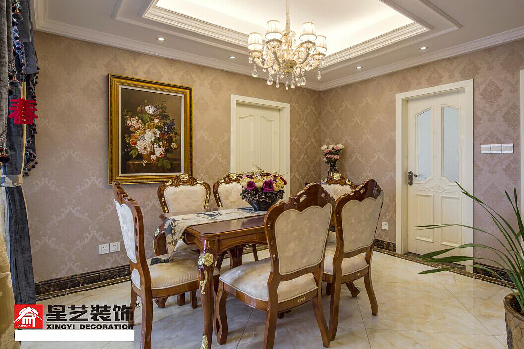 贵阳洋房装修,金阳200平欧式洋房装修实景!