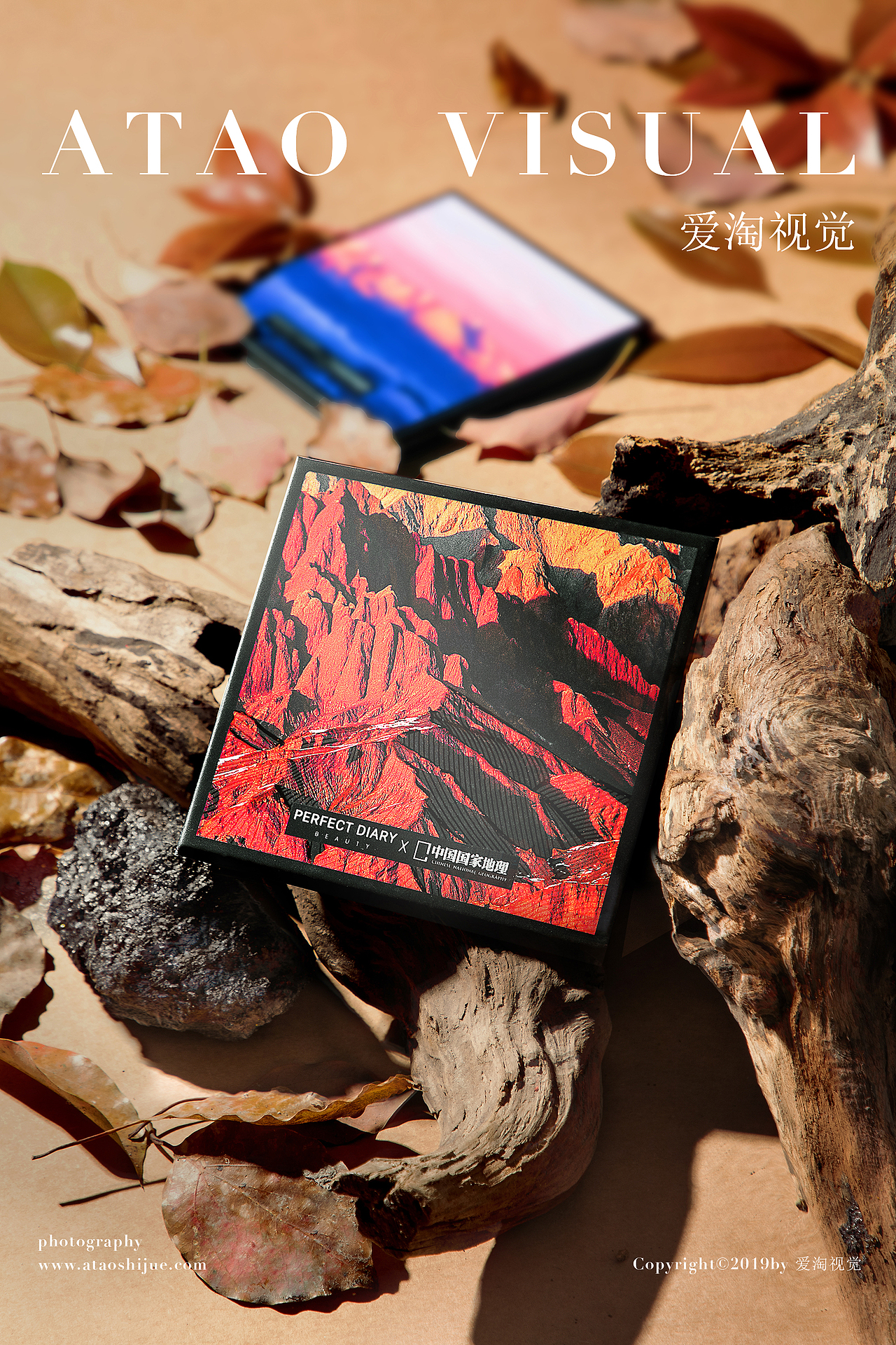 眼影盘美妆拍摄美妆化妆品创意摄影凡仟文化