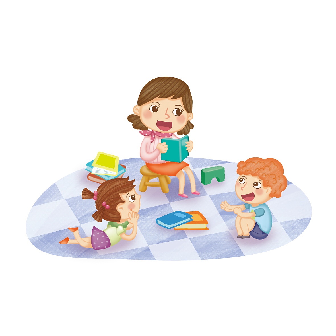 课件插图|插画|商业插画|雪下 - 原创作品 - 站酷 (zcool)