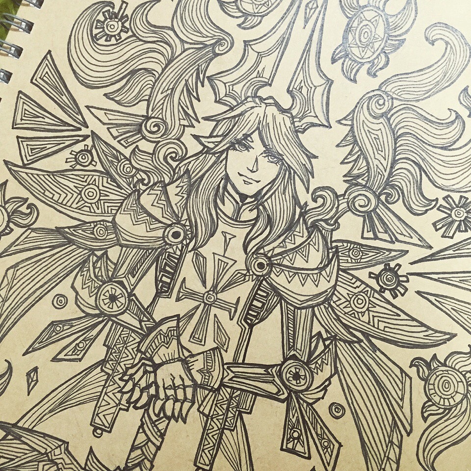 自己练习兼放松时做的一些布袋卡片和笔记本（图ZODA5NTYxNjQ=） - 艺术插画 - 站酷设计师starkiller原创素材 - 站酷ZCOOL