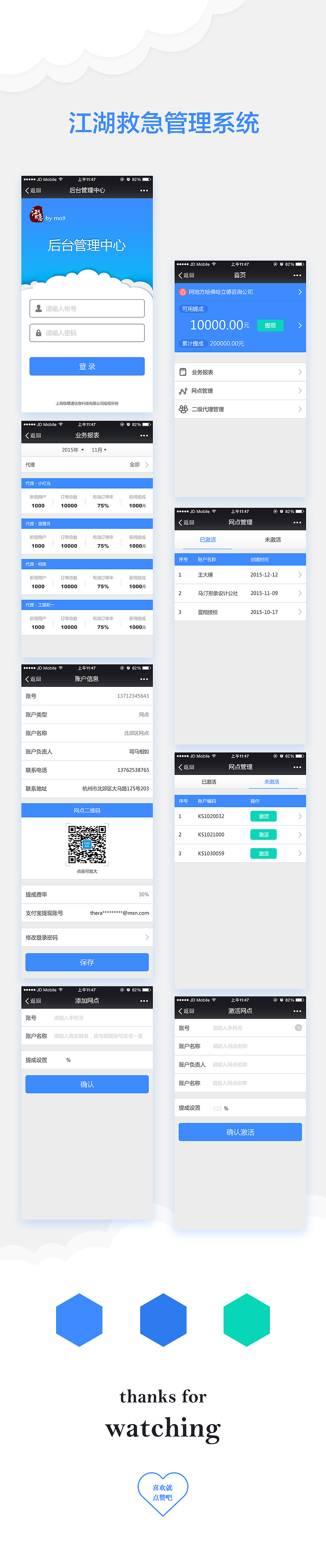 江湖救急管理系统（图ZNDQzMzc3ODA=） - APP界面 - 站酷设计师rubyzheng原创素材 - 站酷ZCOOL