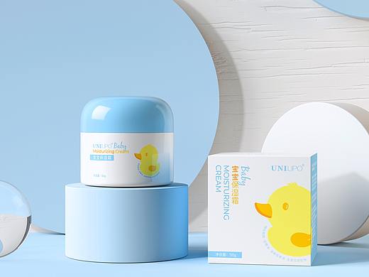 UNILIPO​ | 儿童护肤化妆品手绘包装设计
