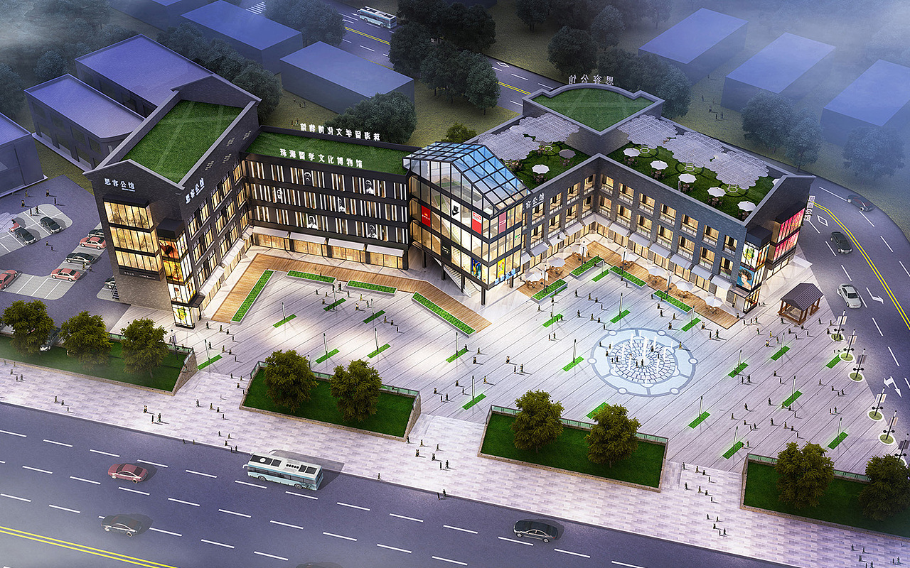 珠海第一个市民文化官场-思容公馆旧厂房改造设计（图ZMTk4MzI3Nzky） - 其他空间 - 站酷设计师空间印象商业设计原创素材 - 站酷ZCOOL