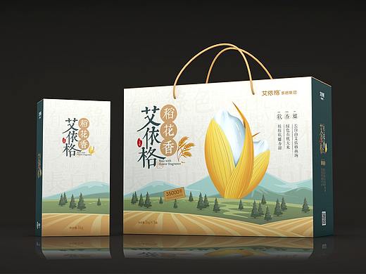 长白山有机大米包装