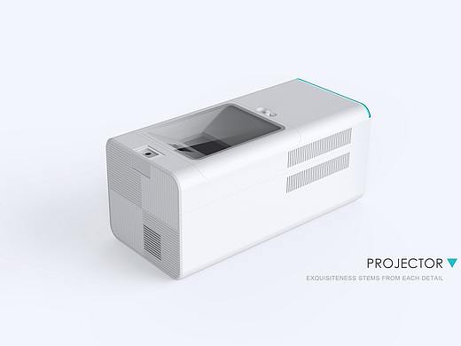 品拉索设计海尔投影仪设计，更极致的家庭影院享受
