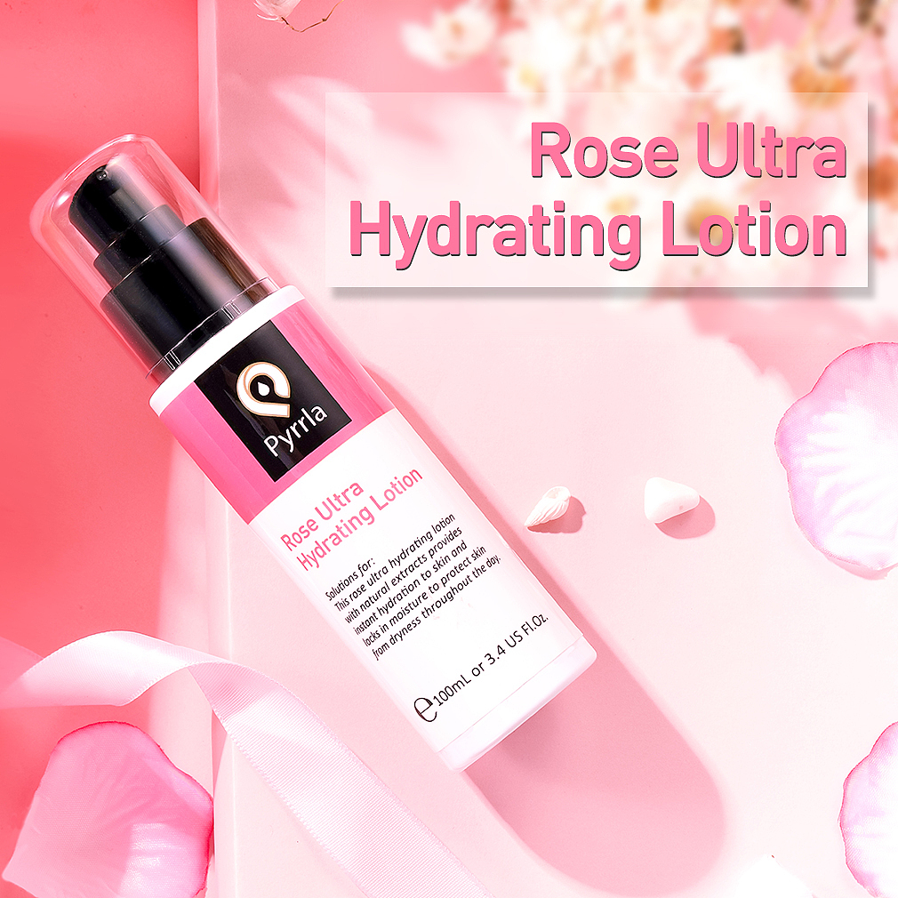 Pyrrla品牌玫瑰乳液产品包装及主图设计（图ZMjE0NzQ5NDQ4） - 其他平面 - 站酷设计师月半小面饼原创素材 - 站酷ZCOOL