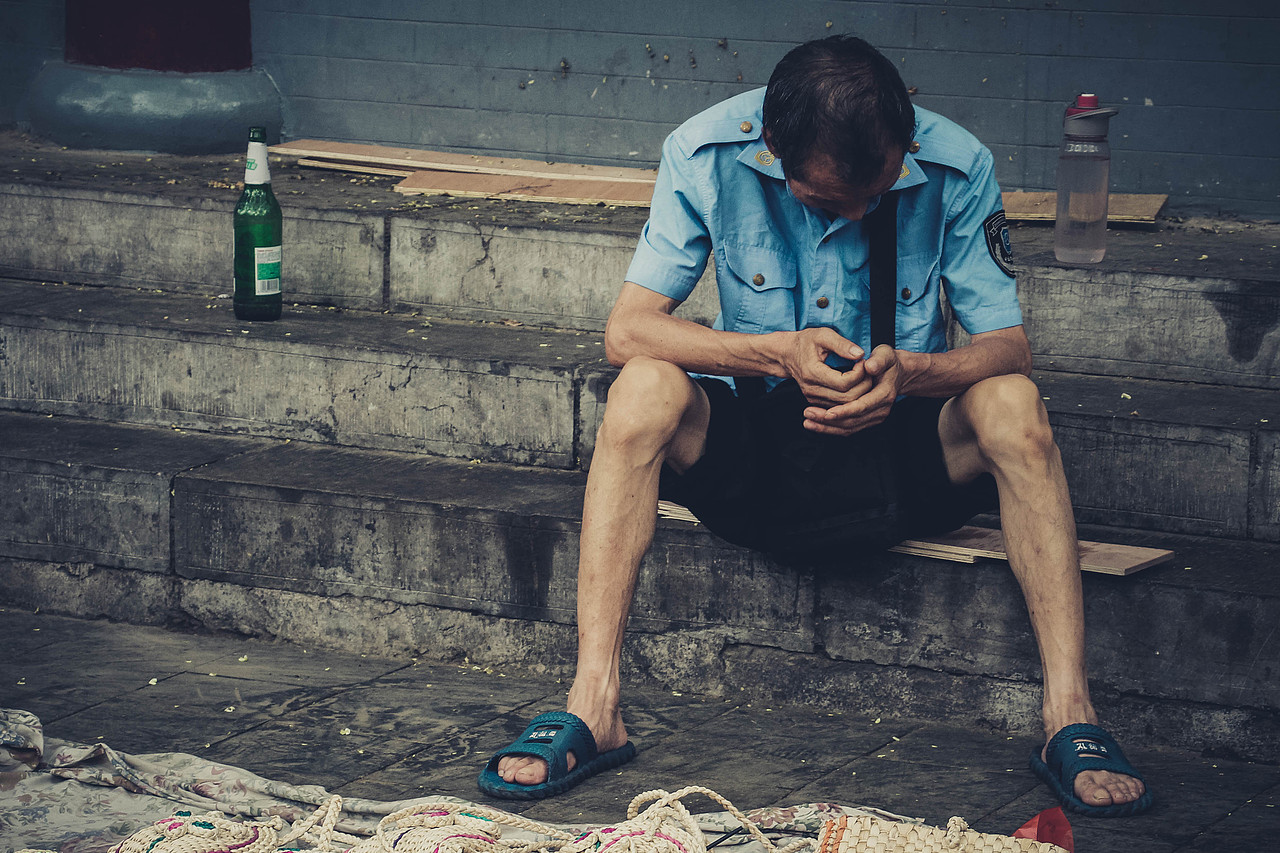 西安街头 -(摄影作品)