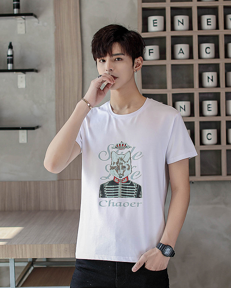 T2113：冰瓷棉汗衫（男款、社会印花）（图ZMjUwNTc4ODI0） - 休闲/流行服饰 - 站酷设计师潮迩Chaoer原创素材 - 站酷ZCOOL