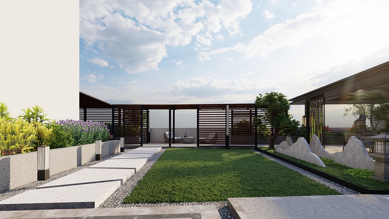 广州·柏悦湾露台设计