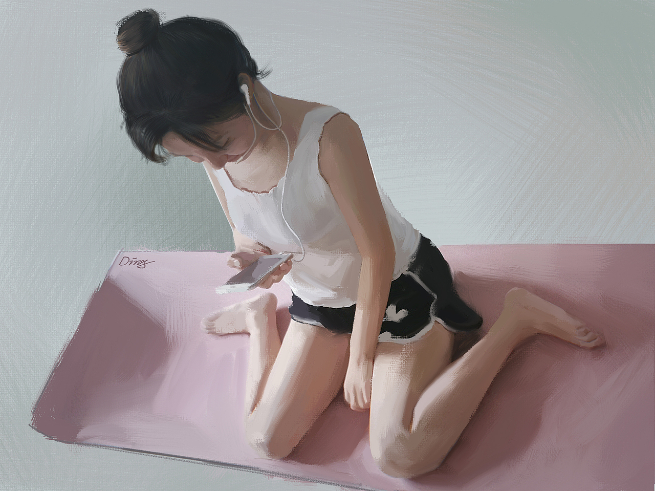 家中随笔（图ZMTk3OTM2NTcy） - 单幅漫画 - 站酷设计师435491405原创素材 - 站酷ZCOOL