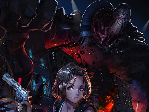 生化3期待中（個(gè)人主頁-ZNDM4ODg5ODQ=） - 新銳潮流插畫 - 站酷設(shè)計(jì)師星塵軌跡原創(chuàng)素材 - 站酷ZCOOL