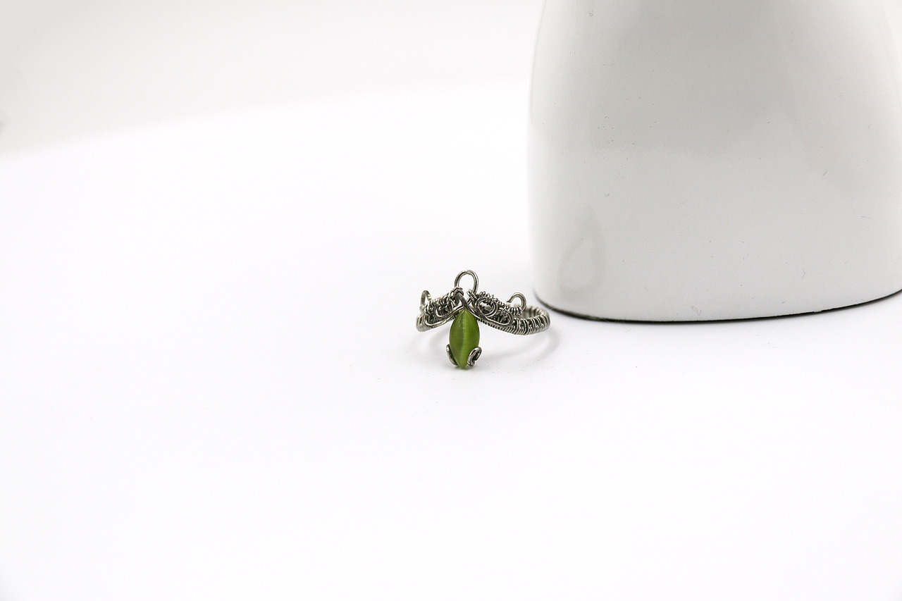 绕线-夏日清新简约戒指