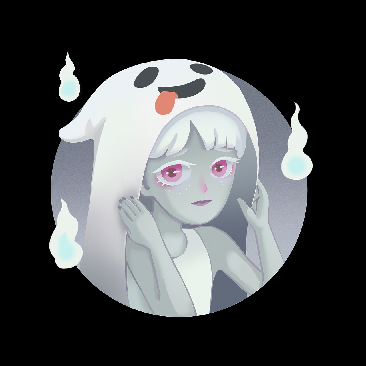 万圣节系列头像（图ZMTgzMDQzMjk2） - 新锐潮流插画 - 站酷设计师狂同学原创素材 - 站酷ZCOOL