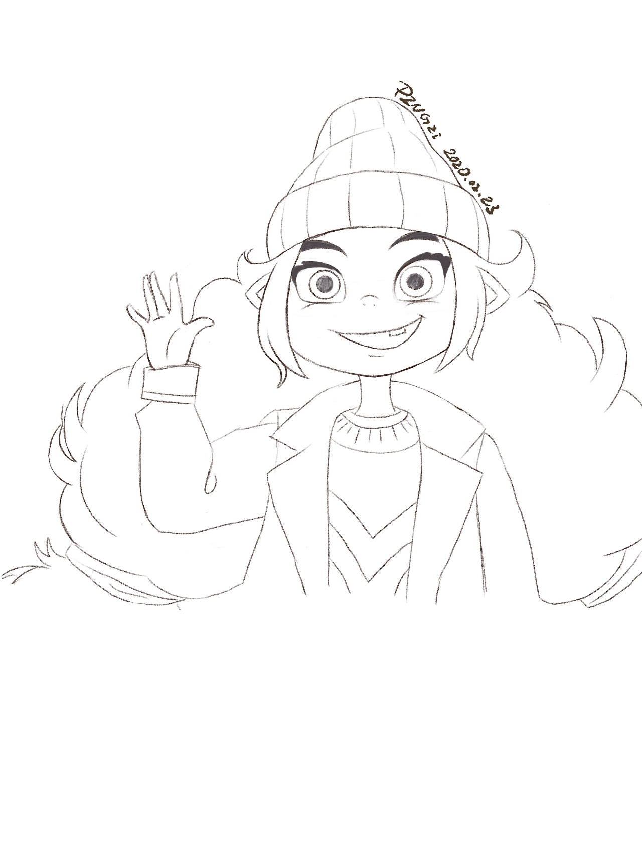 临摹线稿（图ZMTk2NjIzODM2） - 创作习作 - 站酷设计师Z89088881原创素材 - 站酷ZCOOL