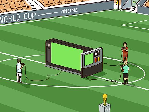 足球（個人主頁-ZNDQ5NzYzNDA=） - 商業(yè)插畫 - 站酷設(shè)計師WTR_原創(chuàng)素材 - 站酷ZCOOL