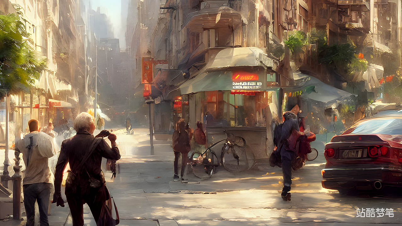 #站酷梦笔#街道