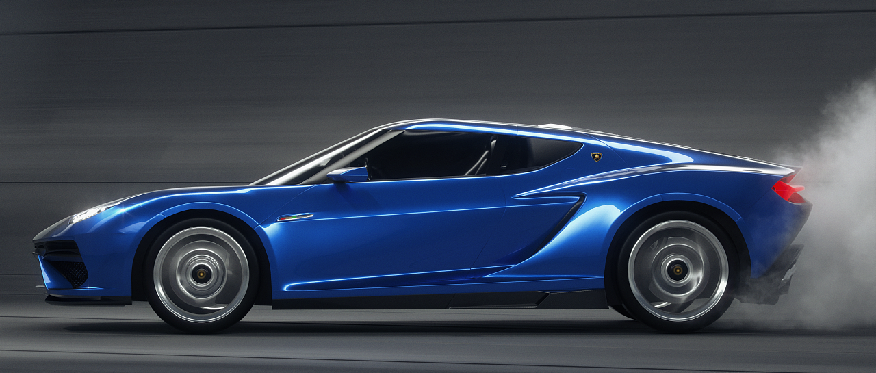 兰博基尼asterion lpi 910-4-----渲染