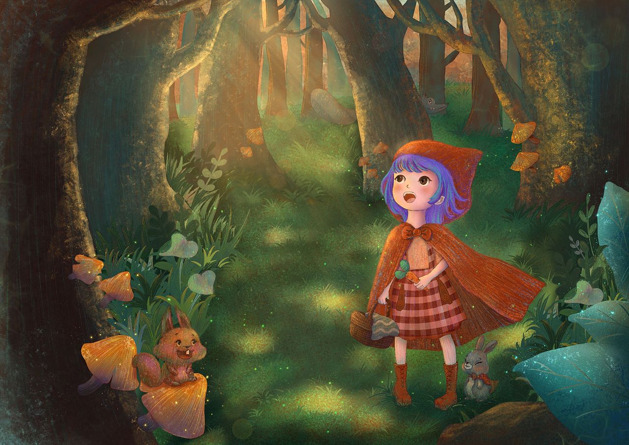 小红帽与大灰狼