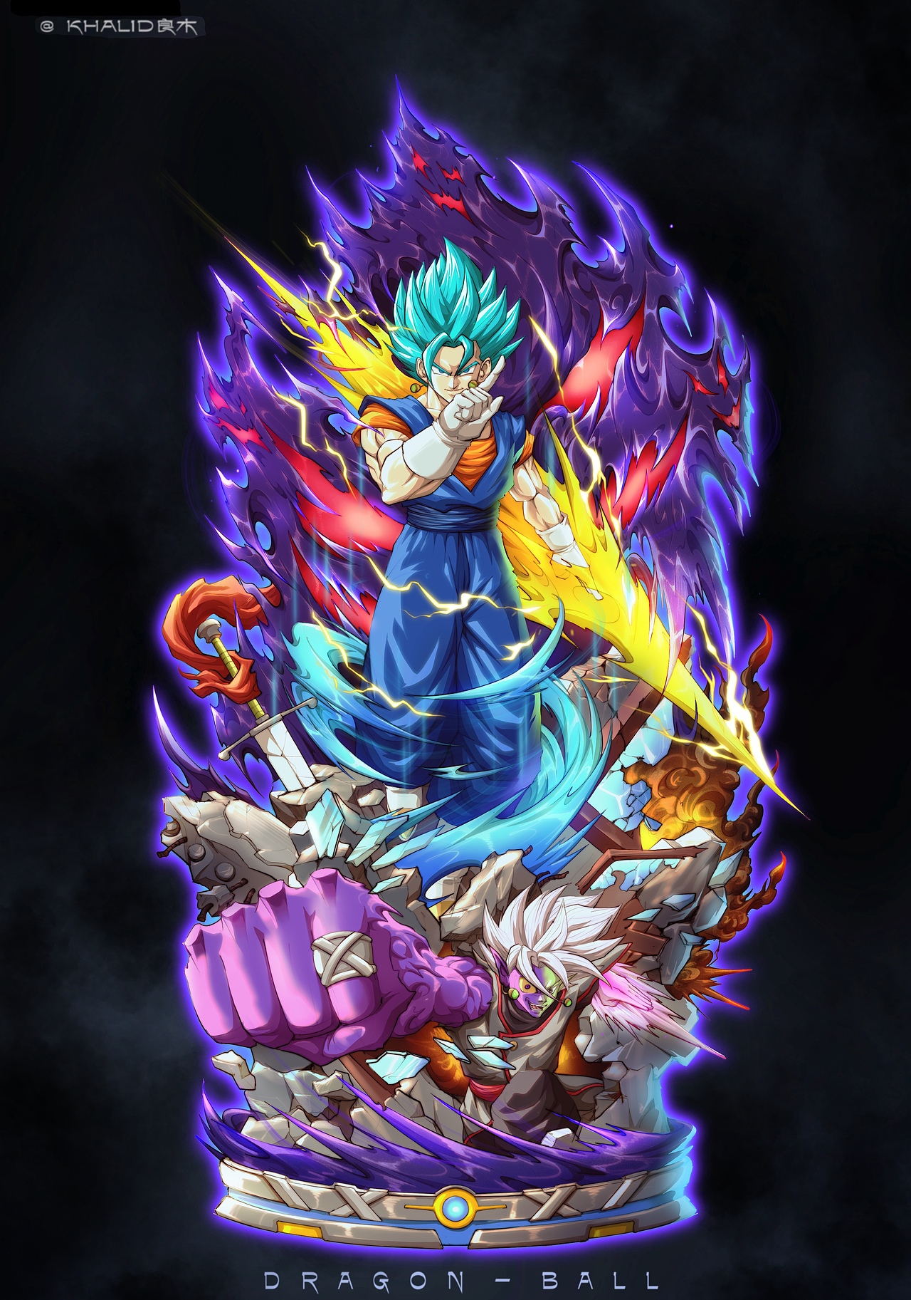 GK雕像设计|圣殿工作室超蓝贝吉特