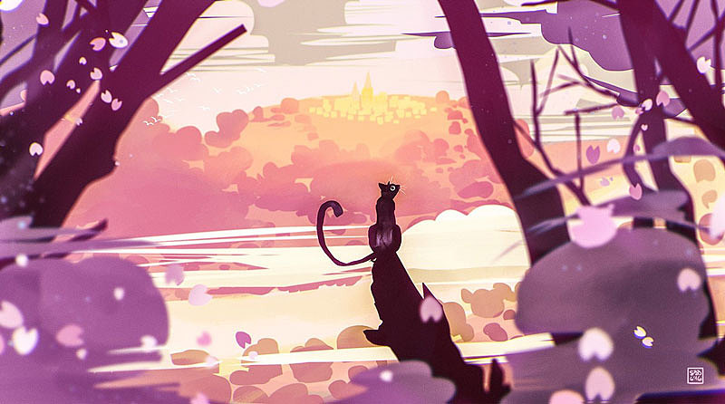 原画动漫场景,人物设计,光影处理,风格制作